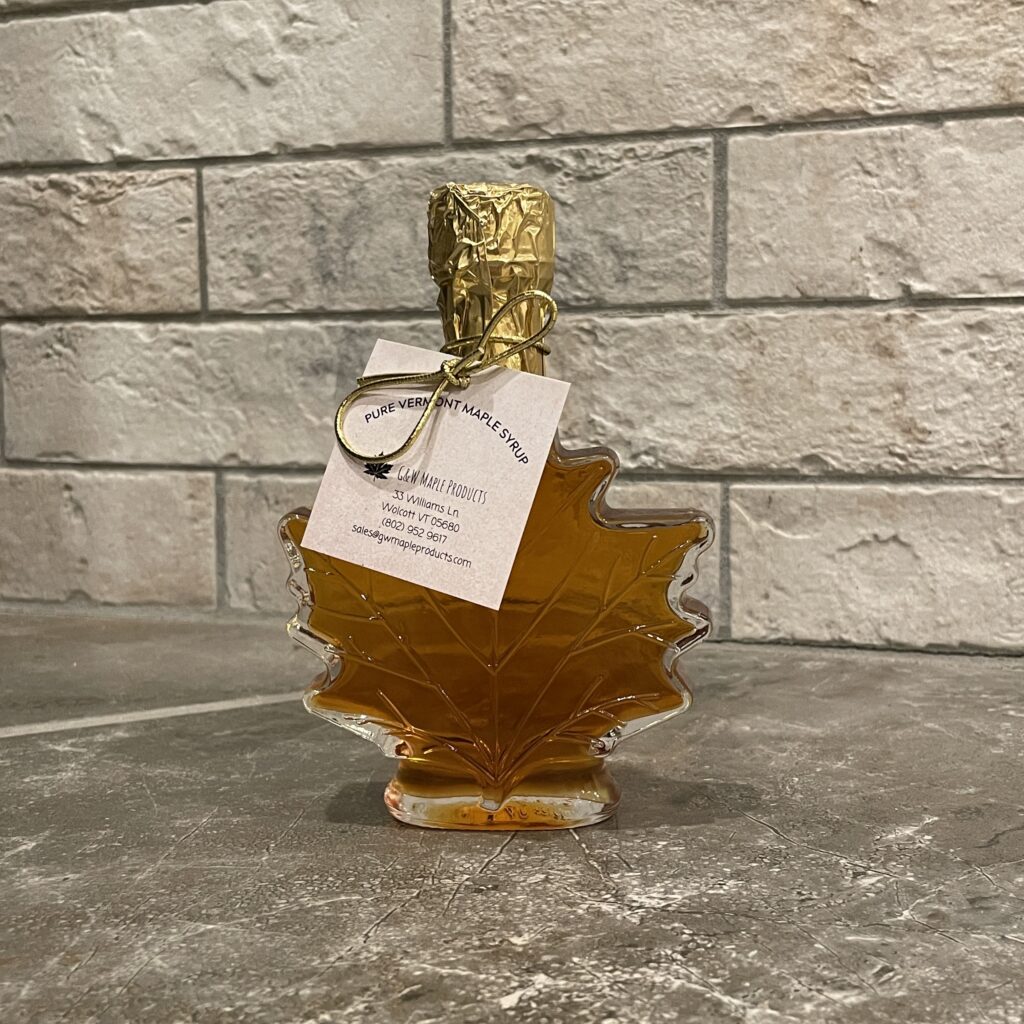 Maple Syrup | Glass Maple Leaf | 100ml