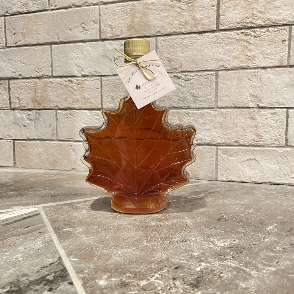 Maple Syrup | Glass Maple Leaf | 500ml