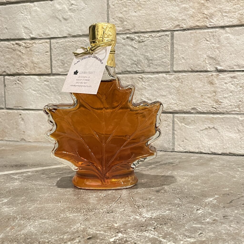 Maple Syrup | Glass Maple Leaf | 250ml