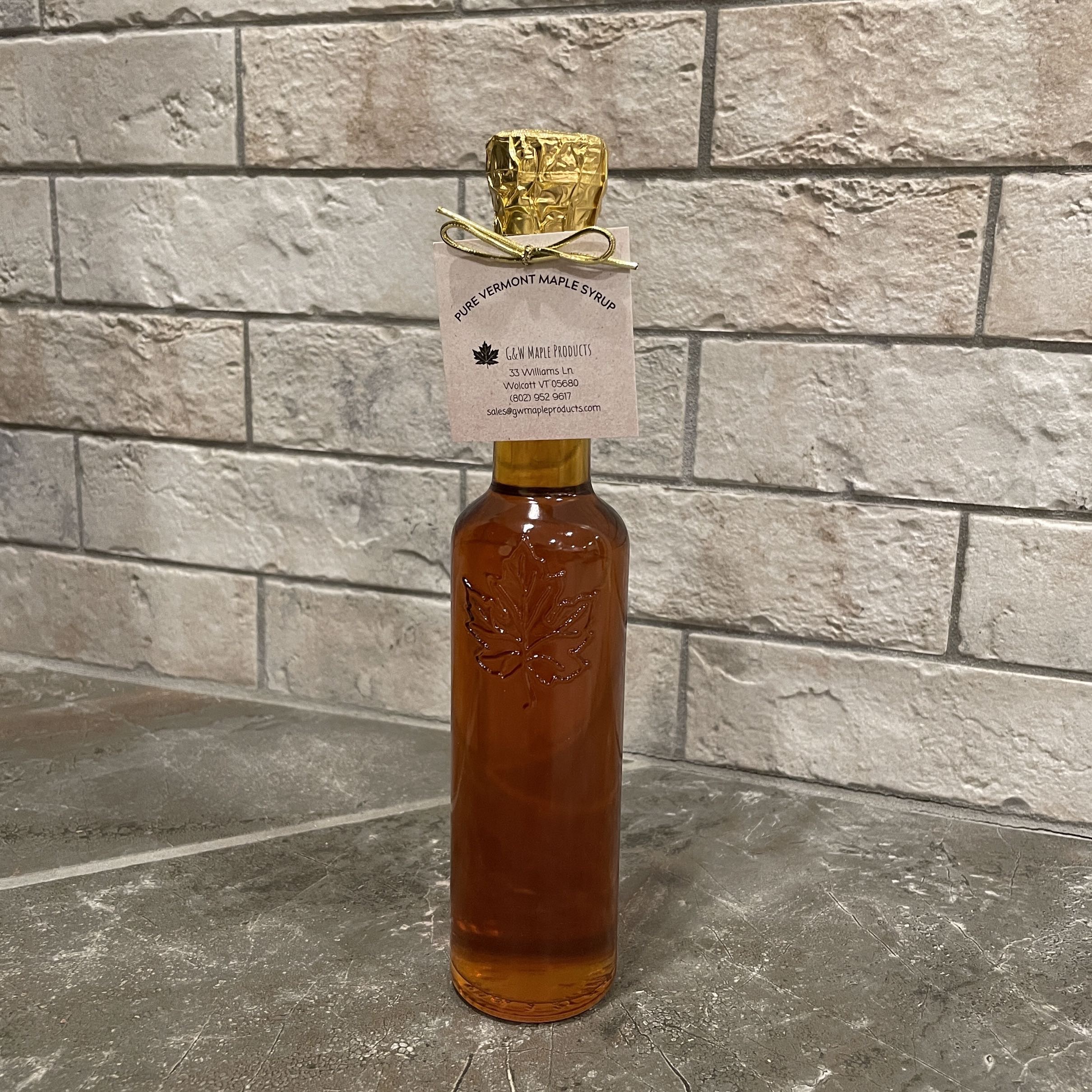 Maple Syrup | Glass Bordo Bottle | 200ml
